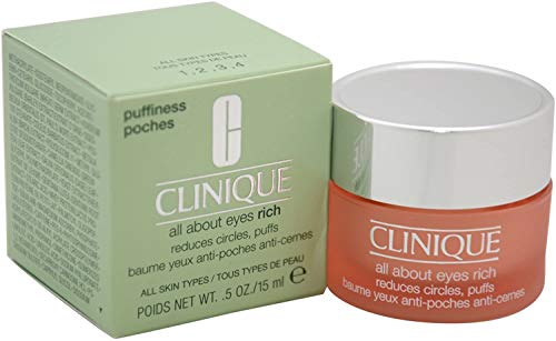 Clinique All About Eyes Rich 0.5oz, 15ml Skincare Eyes Dark Circles