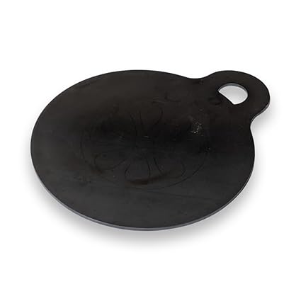 VALGHA VALAMUDAN AGRI ENGINEERING Iron DOSA TAWA/DOSA KALLU 2 KG/Black/Tawa 30cm 12Inch Diameter (Iron) 5mm Thickness