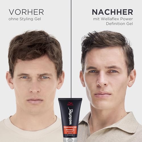 Wellaflex Men Power Definition Żel do Włosów, 150 ml