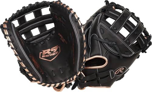 🥎 10 Best Fastpitch Catchers Mitt For 2025 9 Rawlings | R9 Series Fastpitch Softball Glove | Catchers Mitt | 33' | RHT | Pro H-Web | Black
