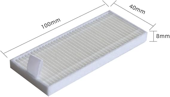Xibany Side Brush Filters Fit for TCL SWEEVA 6000 6500 Vacuum Cleaner Replacemnet Parts Main Side Brush Filter Sweeper Parts Accessories