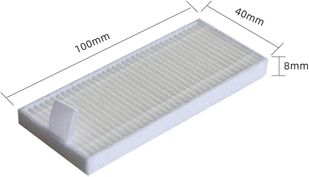 Xibany Side Brush Filters Fit for TCL SWEEVA 6000 6500 Vacuum Cleaner Replacemnet Parts Main Side Brush Filter Sweeper Parts Accessories