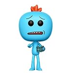 Funko Pop Mr Meeseeks con su caja (Rick & Morty 180)