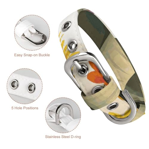 Collier réglable pour chiens et chats à sangle ajustable éléphant
