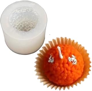 Motichoor Laddu Shape Silicone Candle Making Mould Ladoo Dessert Sweet Making Wax Decoration Fondant Molds Resin Art & Craft Making Mold