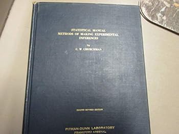 Hardcover Statistical Manual Methods of Making Experimental Inferences Book