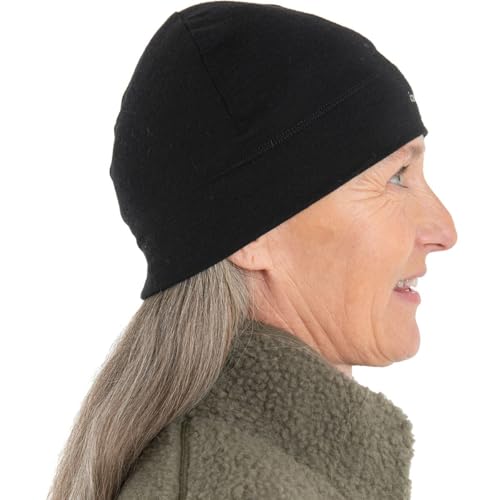 Icebreaker Merino Adult Unisex 200 Oasis Beanie - Black - One Size by Icebreaker Merino - Image 5