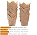 Bake Choice 200pcs Natural Tulip Cupcake Liners for Baking Cups Unbleached European Parchment paper Tulip Muffin Liners, Cupcake Wrapper for Party, Christmas