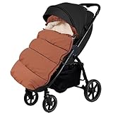 【Excelente Diseño】Saco silla invierno utiliza un diseño de doble cremallera, y botones sustituidos, para que los padres puedan cuidar a sus hijos en cualquier momento, muy adecuado para bebés al aire libre. Este grueso saco silla universal invierno, protección completa para los niños, más considerado y cálido. El saco universal silla paseo invierno es adecuado tanto para niños como para niñas.