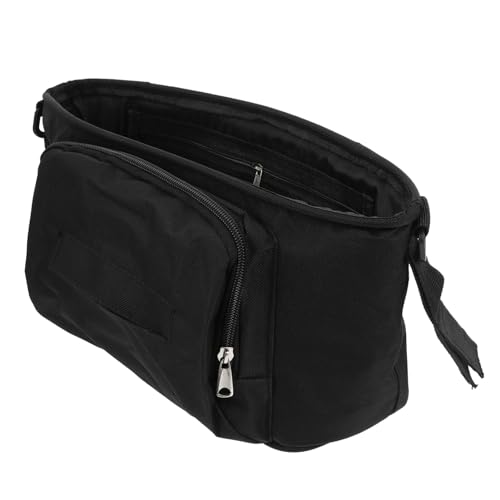 Milisten Stroller Organizer Bag Cart Bag with Cup Holders Straps Diaper Storage for Parents the to Install Oxford