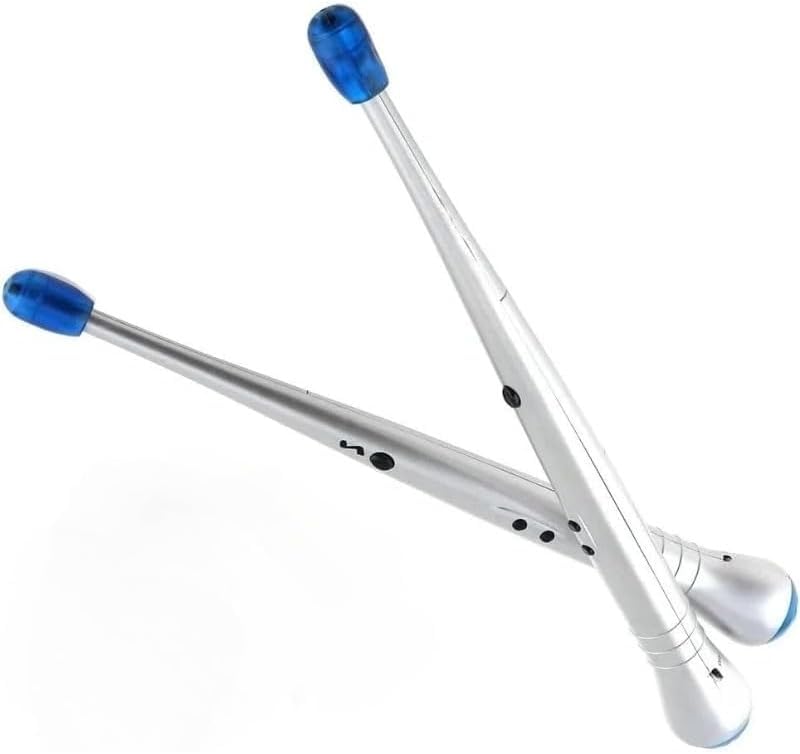 Electronic Drumsticks Built in Speakers Touch Sensitive Drum Sticks with Crash Snare Sound Portable Digital Drumsticks for Rhythm Practice Recording Rehearsal Performance Use