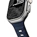 NOMAD Sport Band Compatible with Apple Watch Straps Series 8, 7, 6, SE, Ultra & All Previous Models, Waterproof Watch Strap - 49/45/44/42mm - Atlantic Blue
