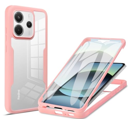 Housse Xiaomi Redmi Note 14 4G transparente antichoc intégrale avec protection écran silicone