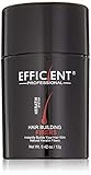 EFFICIENT Keratin Hair Building Fibers, Hair Loss Concealer Net Wt. 12gm / 0.42 oz (Medium Brown)