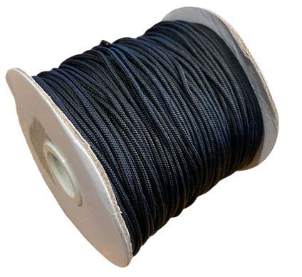 NCMORIN 300 feet 1.8mm Black Window Blind Cord, String - Horizontal Blinds & Roman Shades