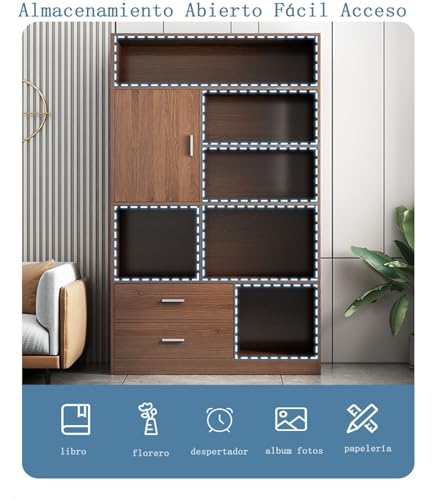 Oficina, Home escritorio librero Marca MFXH (3)