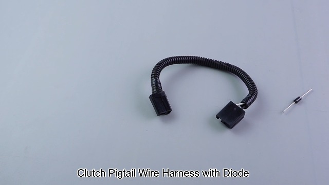 Amazon.com : Clutch Pigtail Wire Harness with Diode Fit for