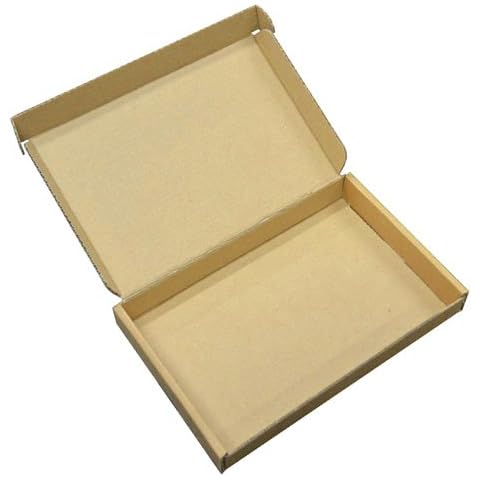 Brown C6 A6 Large Letter PIP Size Strong Cardboard Shipping Postal Mailing Boxes Qty 10 Cover