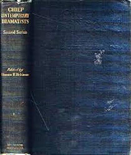 Chief Contemporary Dramatists, Second Series : ... B000OTACAU Book Cover