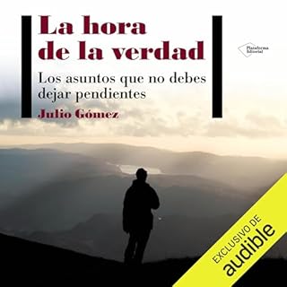 Diseño de la portada del título La hora de la verdad