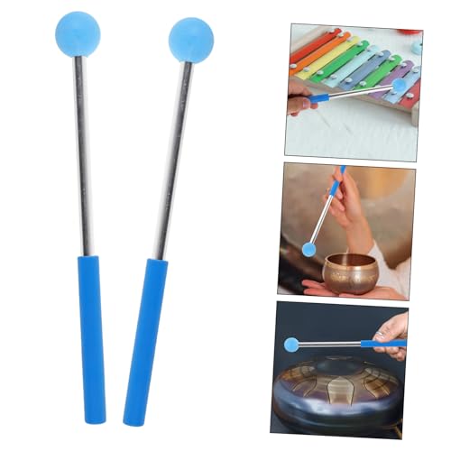 Par de Baquetas para Tongue Drum con Mango Ergonómico Azul miniatura 7