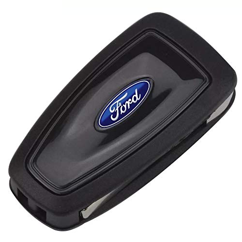 Chave Canivete Ford New Focus Ecosport Ranger com Emblema e Lamina