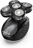 Remington Balder Pro XR7000 Afeitadora para Cabeza de Hombre Calvo, Eléctrica Inalámbrica, 5 Cuchillas Rotativas de Doble Pista, Impermeable Uso Seco/Mojado, Recargable de Litio, Cámara Capturadora de Cabello, Recortador Emergente 2