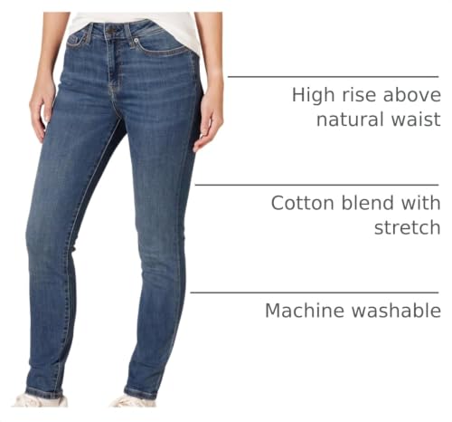 Image of Amazon Essentials Women's High-Rise Skinny Jeans with Stretch, 5-Pocket Styling, 3 Inseam Lengths - Discontinued Colors