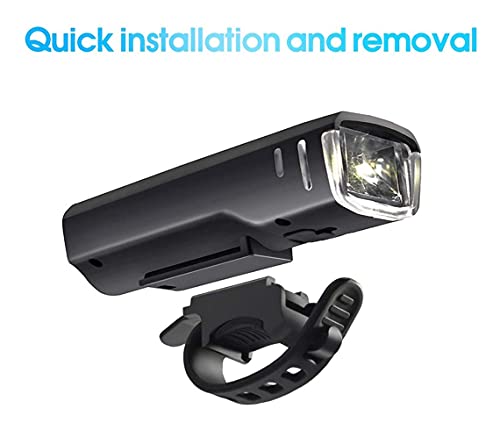 Luces de bicicleta recargables con sensor inteligente XMING que solucionan apagones 5