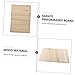 Abaodam 20pcs Taekwondo Plank Taekwondo Punching Board Karate Breaking Boards Wooden Breaking Boards Kids Exercising Board Taekwondo Breakable Planks Khaki Child