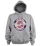 Buick Offizielles Lizenzprodukt Service Logo Kapuzenpullover (Heather Gray), Large