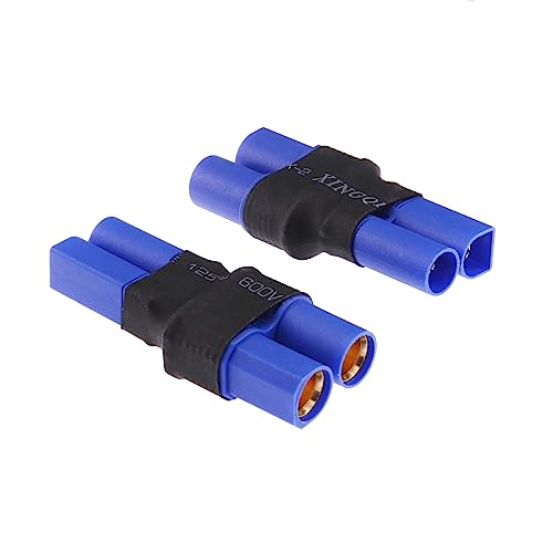2 piezas Adaptador Conector EC5 a EC8 Macho Hembra miniatura 3