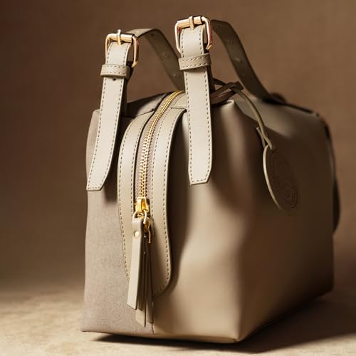 Image of Theater Deux Crossbody Sling Bag for Women | Soft Suede Handbag with Adjustable and Detachable Shoulder Strap | Compact All Day Essential Shoulder Bag for Casual & Work Use