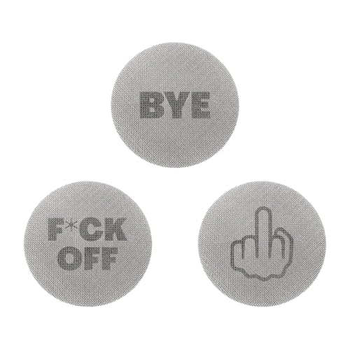 Mad Pucks (3Pack) Espresso Puck Screens for Breville - Reusable Coffee Filter Screens – Compatible with 51mm, 53.3mm, and 58.5mm Portafilters - 1.7mm Thickness - 316 Stainless Steel (53.5mm)