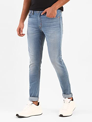 Image of Levi's Men's Mid Rise Taper Skinny Fit Jeans
