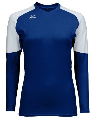 Haut Mizuno Volley-Ball Femme Techno Volley II manches longues protégeant des frottements au sol