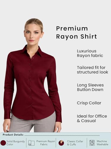 Image of Thevasa Women's Classic Button Down Shirt