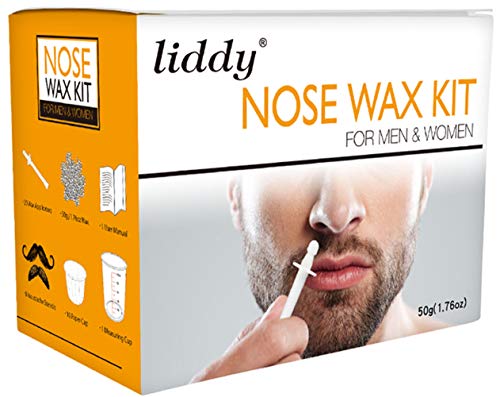 Nose Waxing Kit Hair Removal Nose Wax Kit Nasal Ear Hairs Painless Removal For Men And Women