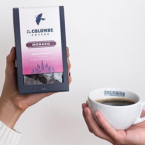 La Colombe Monaco Medium Roast Whole Bean Coffee - 12 Ounce, 1 Pack  - Notes Of Currant, Caramel Apple & Malt -Sweet, Fruity, Nutty Medium Roast #TOP2