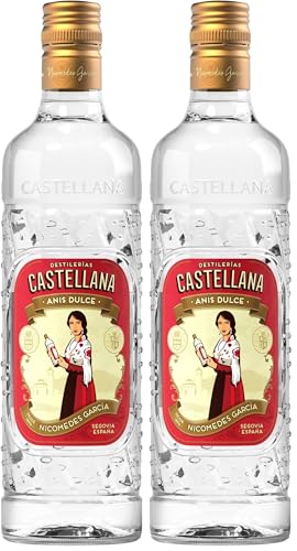 La Castellana Anís Dulce, 700ml (Paquete de 2)