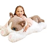 IKASA Giant Cat Ragdoll Stuffed Animal Plush Toy,Big Large Jumbo Soft Toys,30