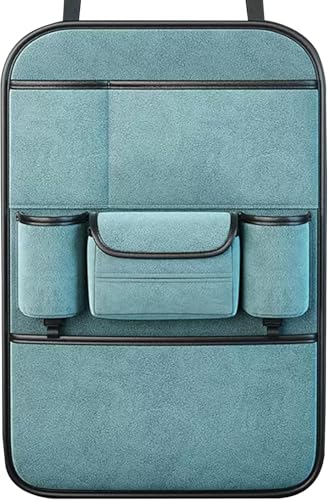 ZhangXD Organizador de Asiento de Coche para Land Rover Tous Les ModeLes Rover Range Evoque Sport Freelander, Protector Asiento Coche Respaldo Bolsa de Almacenamiento Organizador para Asiento Trasero