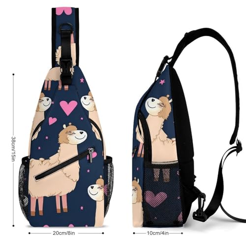 Morrales tipo sling con diseño blanco para adultos miniatura 2