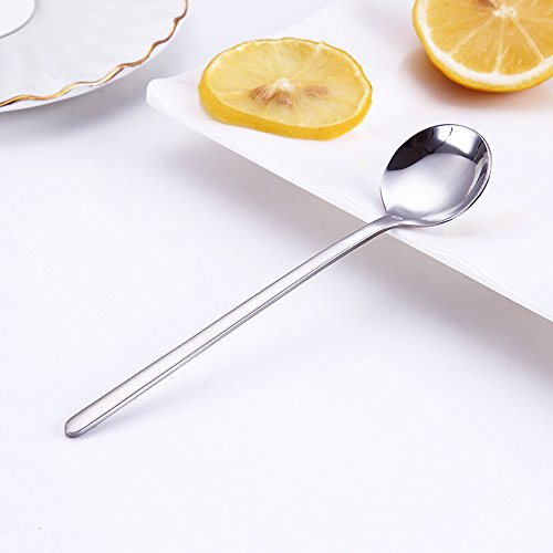 Szlfsx RT-18PS-20221128 10 Pack Espresso Spoons 18/10 Stainless Steel Teaspoons Set For Coffee Sugar Dessert Cake Ice Cream Soup Antipasto Cappuccino thumb #3