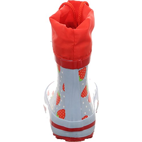 Beck Mädchen Erdbeere Gummistiefel, Blau, 24 EU