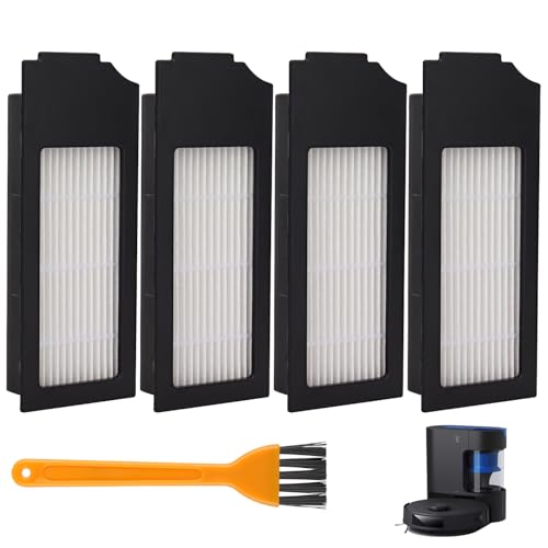 Image of Filter Replacement for Yeedi C12 Pro Plus: Robot Vacuum Filter Fit For Yeedi C12 Pro Plus, Washable and Reusable Replacement Accessories kit Fit For Yeedi C12 Plus(4 Pack)