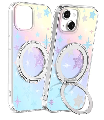 Coque iPhone 15 au design unique esthétique et mignon avec support MagSafe intégré