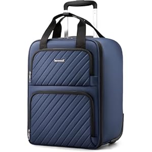 LUGGEX Underseat Carry On Luggage w...