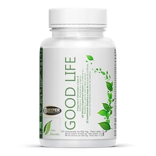 Hyper Good Life 60 Cpr - Integratore Alimentare Con Iperico Erba di San Giovanni, Griffonia e Rodiola Rosea - Riduce lo Stress e Favorisce un Naturale Stato di Serenità e Benessere