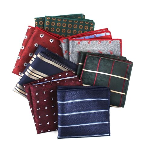 Pañuelo de bolsillo textura seda jacquard para trajes de caballero elegantes 2